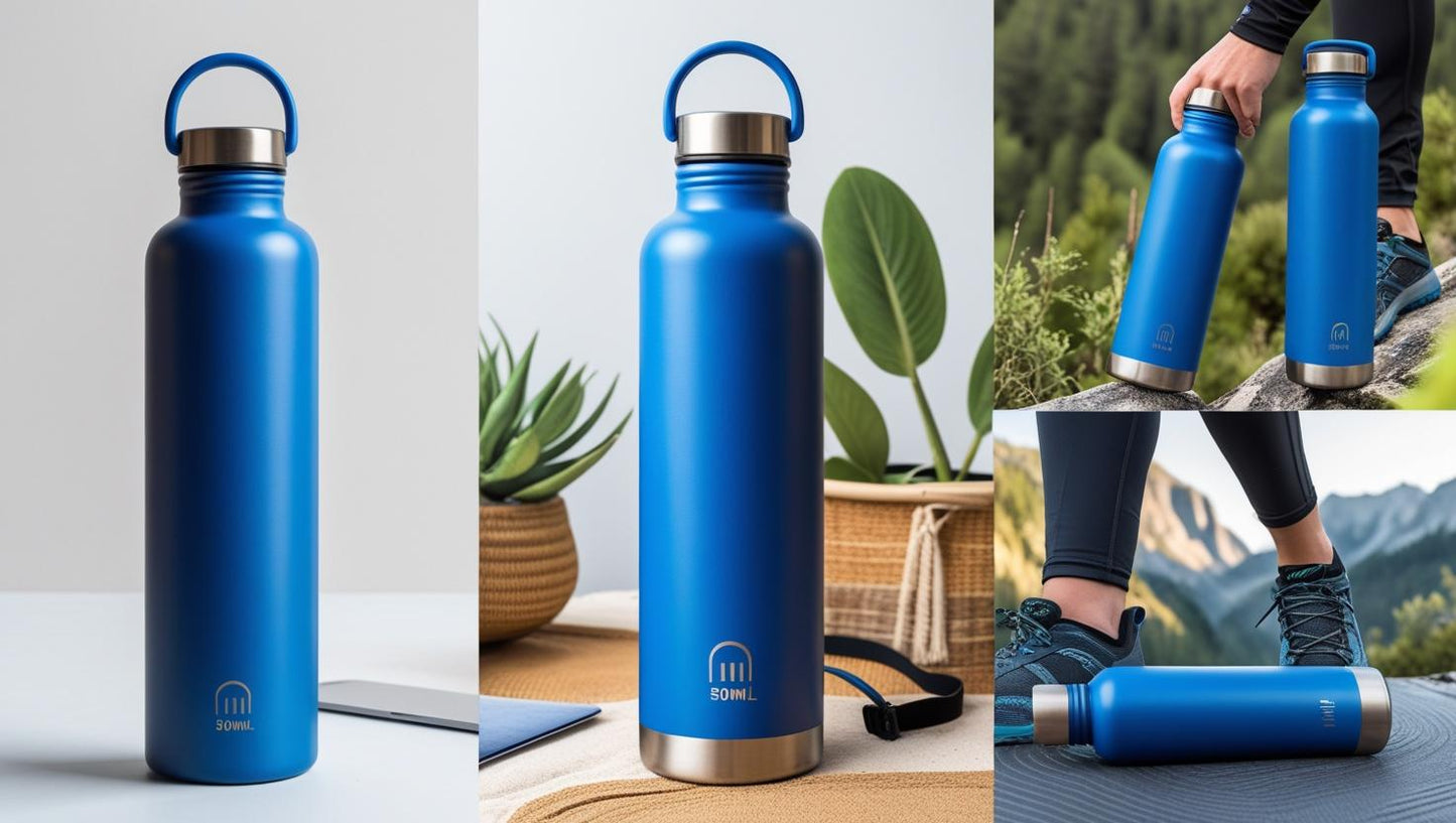 Garrafa Térmica Inox 500ml – Mantém sua bebida quente ou gelada por até 12h